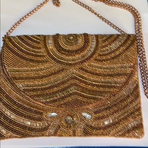 Glass Beaded Crossbody